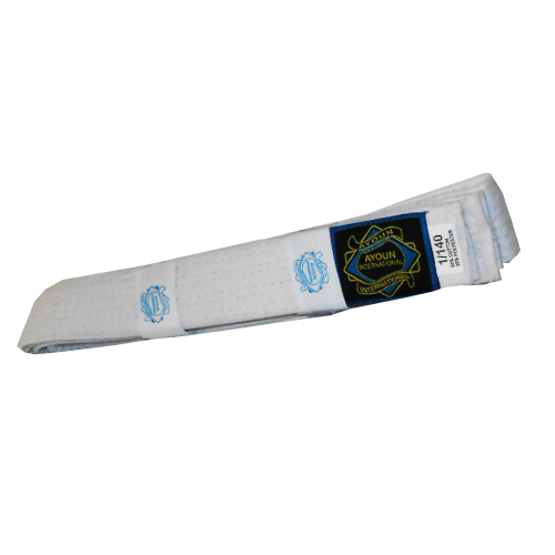 Пояс для кимоно MA-329 белый