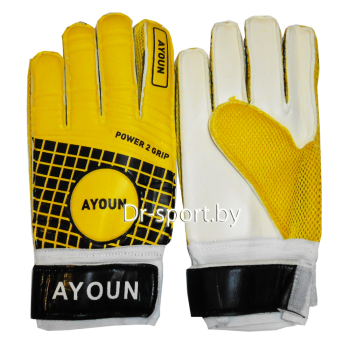 Перчатки вратарские Ayoun 883 5 желтые