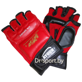 Уценка Перчатки таэквандо Ayoun 738  M красные