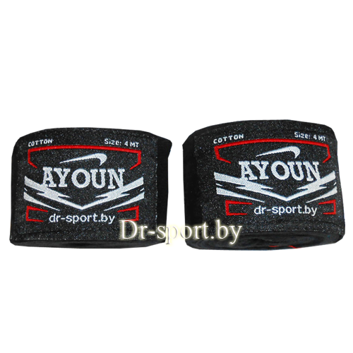 Бинт боксерский Ayoun 5,0 1050 черный