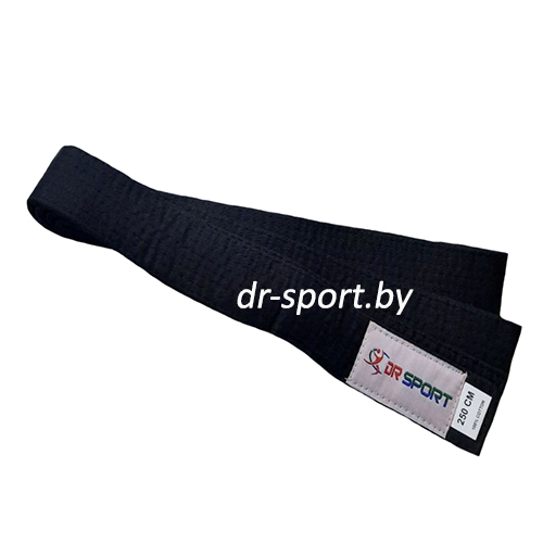 Пояс для единоборств Ayoun 2,5 м. 2125 черный