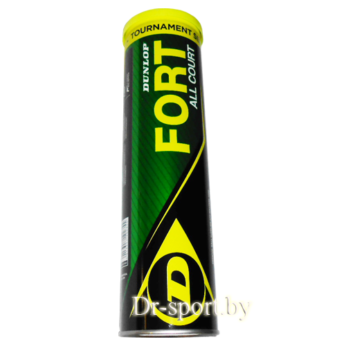Мяч для большого тенниса  DUNLOP Premium FORT ALL COURT 4 шт. 1235