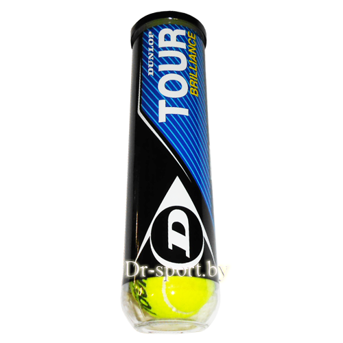 Мяч для большого тенниса DUNLOP Upper Mid TOUR BRILLIANCE  2197
