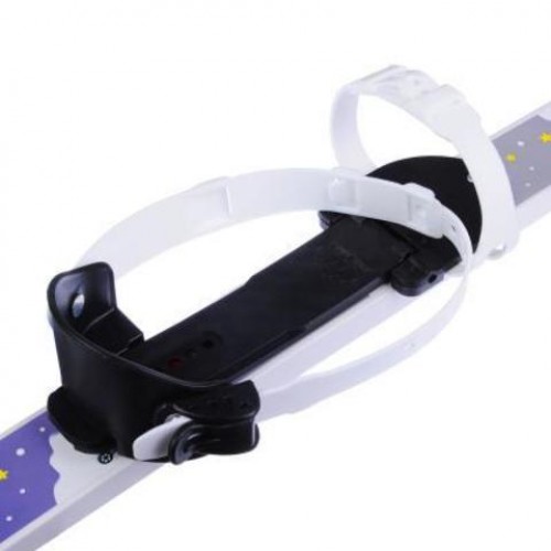 Лыжи детские "Быстрики" 90/90 см с палками  в сетке