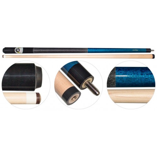 Кий для бильярда 2-pc "Magnum" (синий) 25.006.62.4