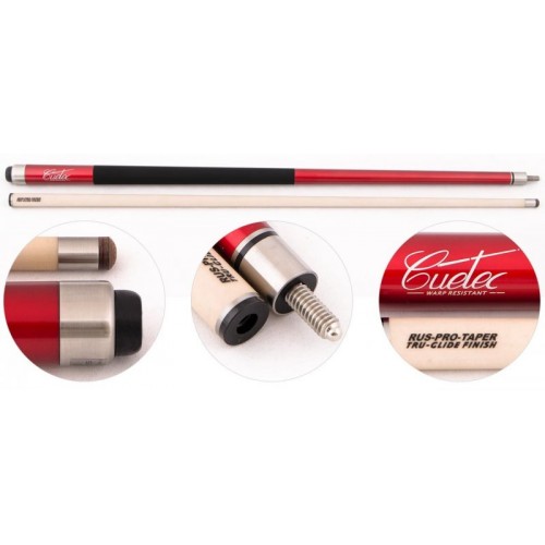 Кий для бильярда 2-pc "Cuetec Beginner" (красный) CMF 26.002.62.3