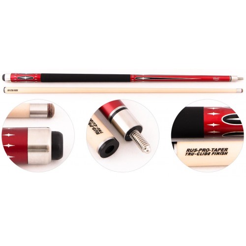 Кий для бильярда 2-pc "Cuetec Player" (красный) CMF 26.003.62.3