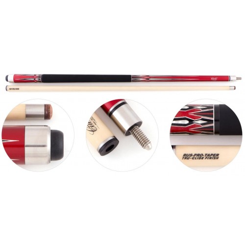 Кий для бильярда 2-pc "Cuetec Cobra C-3" (красный) CMF 26.082.62.3