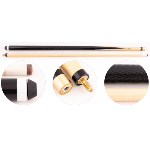 Кий для бильярда пирамида 2-pc "Junior" (черный) CMF 25.001.62.5