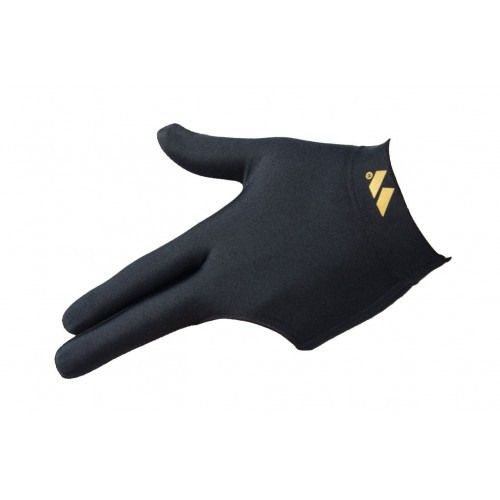 Перчатка бильярдная "WB" (черная) защита от скольжения 45.255.03.5