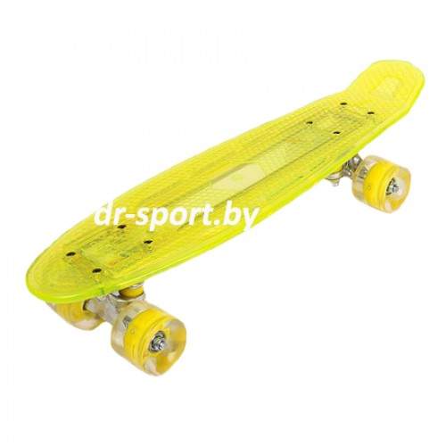 Скейтборд AR-40 желтый