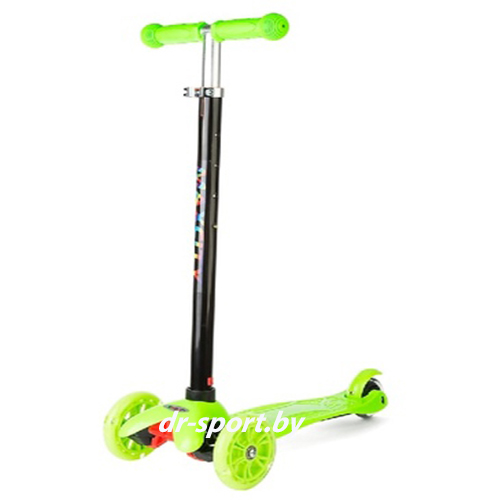 Самокат MaxCity Snoopy green