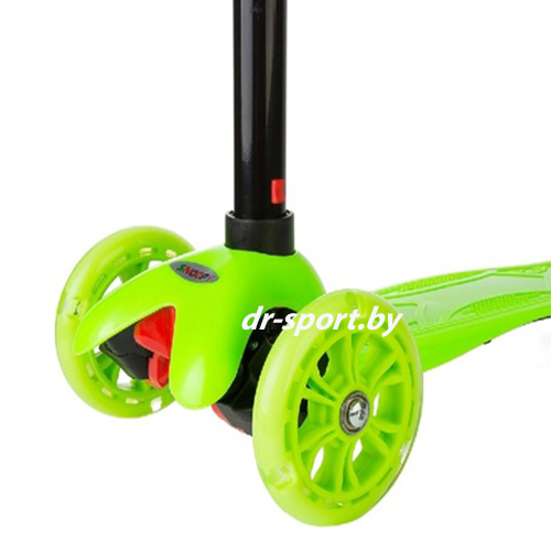 Самокат MaxCity Snoopy green