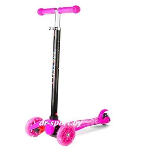 Самокат MaxCity Snoopy pink