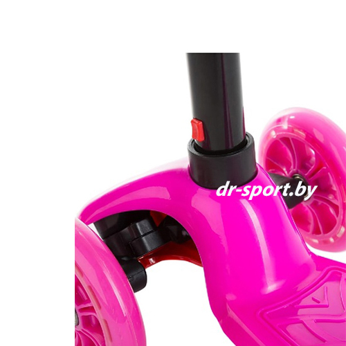 Самокат MaxCity Snoopy pink