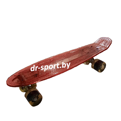 Скейтборд AR-40 красный