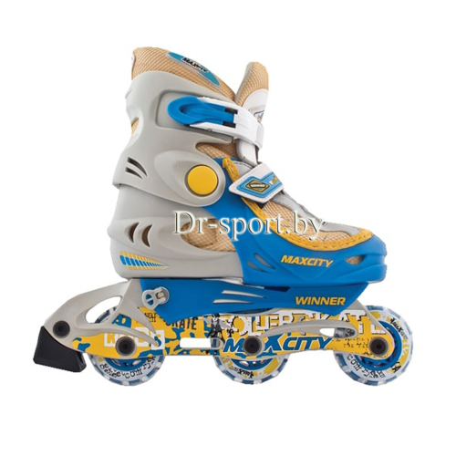 Коньки роликовые MaxCity WINNER S(30-33) blue