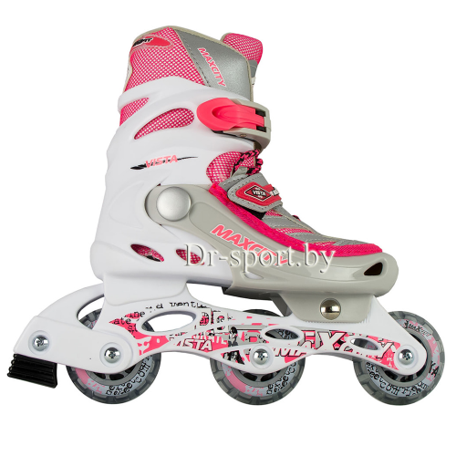 Коньки роликовые MaxCity VISTA S(31-34) fuxia