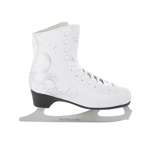 Уценка Коньки фигурные CK(Спортивная коллекция) Ladies leather (кожа) 41 Lux