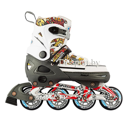 Коньки роликовые MaxCity Lego Multy XS(29-32)