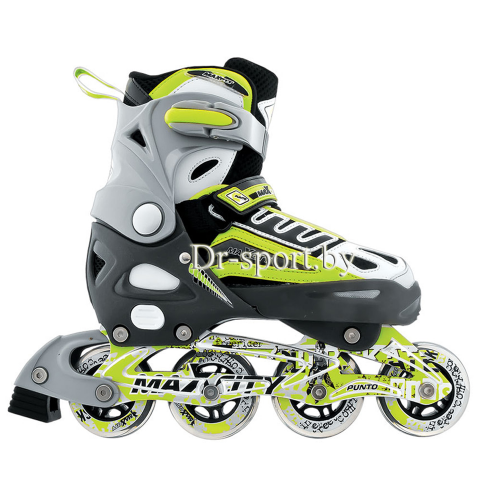 Коньки роликовые MaxCity PUNTO X-208 L 40-43 Green