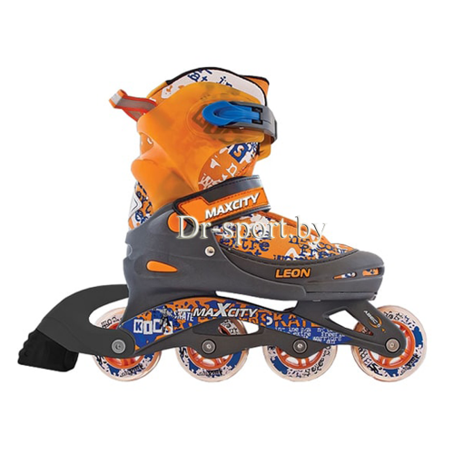 Коньки роликовые MaxCity LEON M(34-37) multy