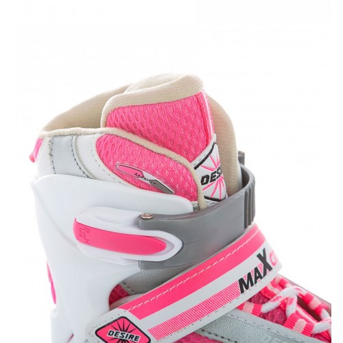 Коньки ледовые MaxCity Desire Girl Pink 34-37