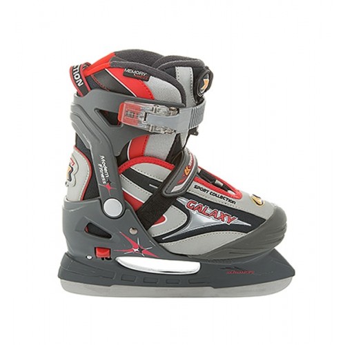 Коньки ледовые CK(Спортивная коллекция) Galaxy boy red 36-39