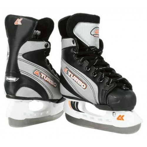 Коньки ледовые раздвижные CK(Спортивная коллекция) Turbo red 28-31