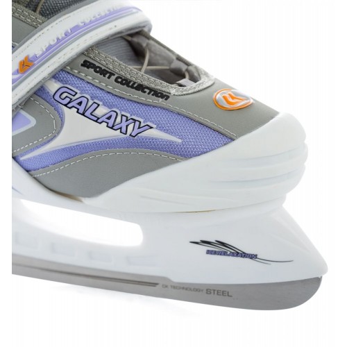 Коньки ледовые CK(Спортивная коллекция) Galaxy girl blue 36-39
