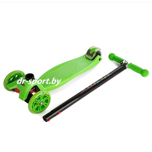 Самокат MaxCity Tiny green