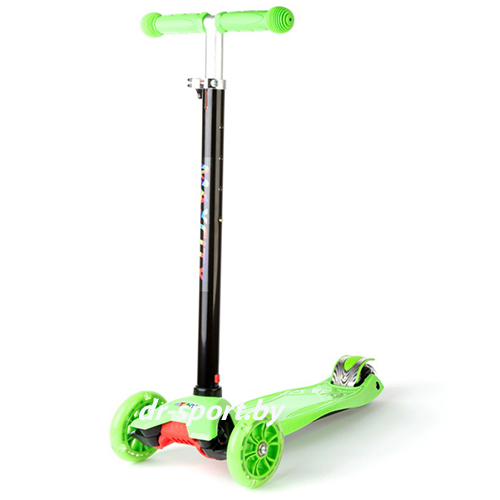 Самокат MaxCity Tiny green