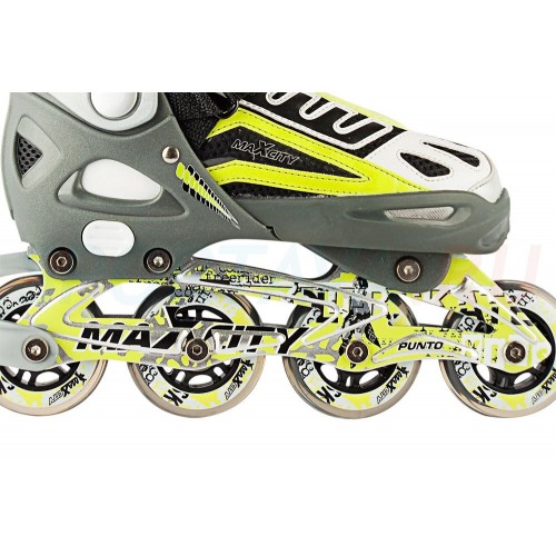 Коньки роликовые MaxCity PUNTO X-208 L 40-43 Green